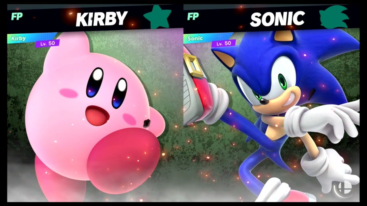 Super Smash Bros Ultimate Amiibo Fights – Kirby vs the world #36 Kirby vs Sonic