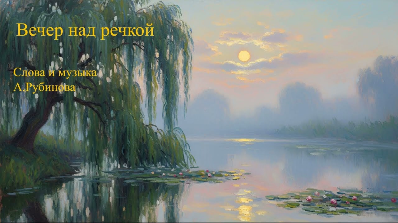 Вечер над речкой