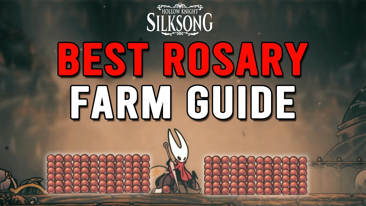 Best Way To Farm Rosaries In Silksong!