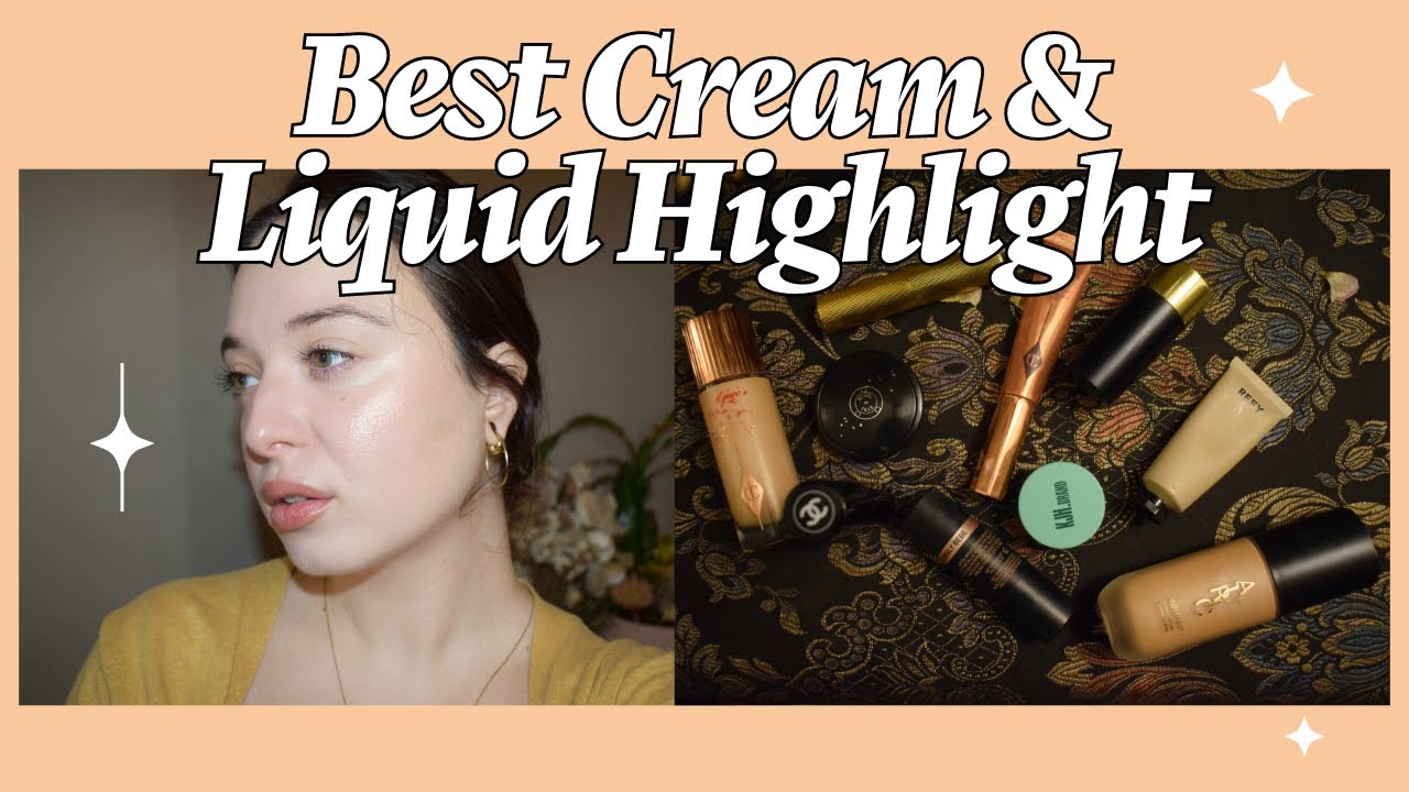 ✨The Best Cream, Liquid, and Balm Highlight for Glass Skin✨