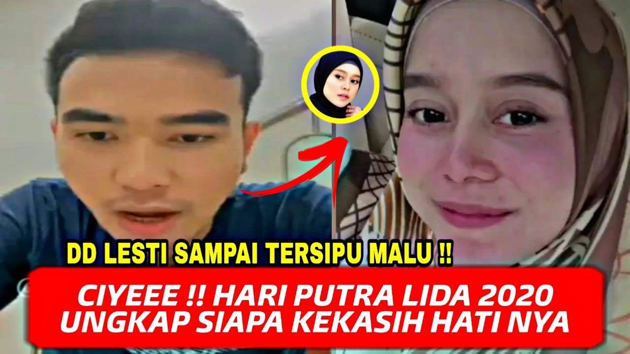 CIYEEE !! HARI PUTRA LIDA 2020 UNGKAP SIAPA KEKASIH HATI NYA DD LESTI SAMPAI TERSIPU MALU