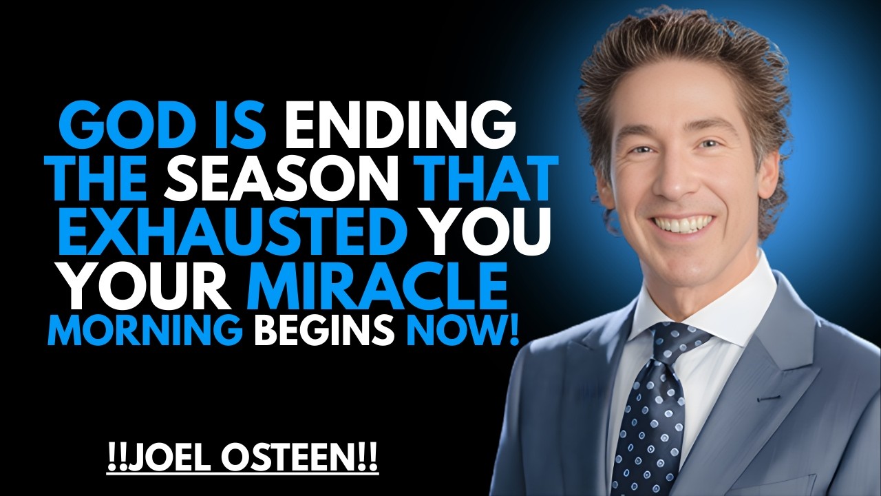 GOD IS ENDING THE SEASON THAT EXHAUSTED YOU — YOUR MIRACLE MORNING BEGINS NOW!