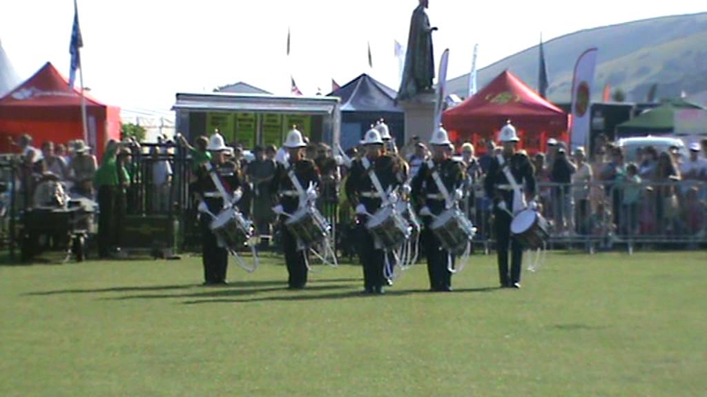 Royal Marines Portsmouth - Corps of Drums, Eastbourne Air Show