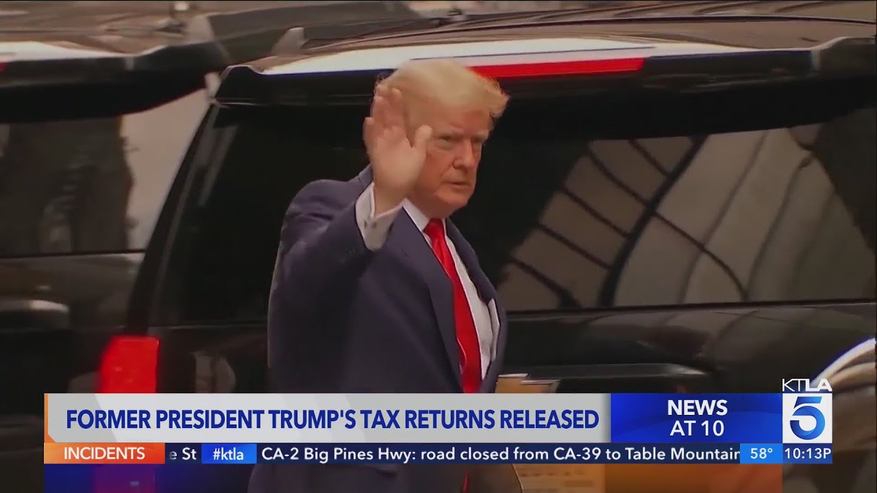 Trump&rsquo;s tax returns released after long fight with Congress