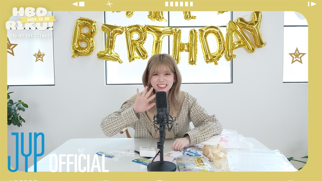 [#NiziU_BDay] RIKU's Gift Making Behind (feat.ASMR)