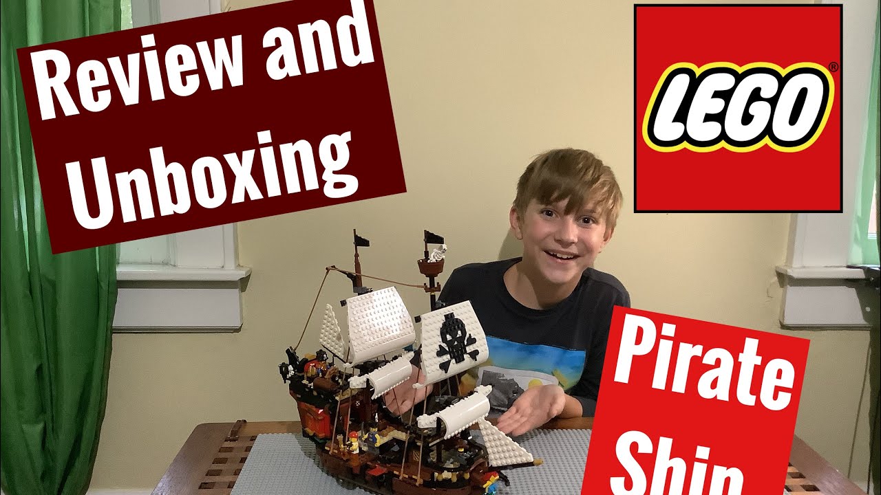 Lego Pirate Ship Review and Unboxing