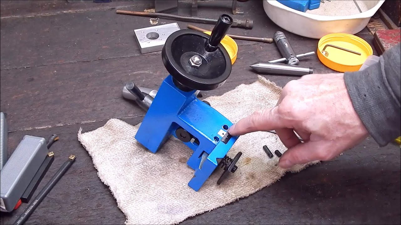 A very basic 7 X 12 mini lathe tailstock modification