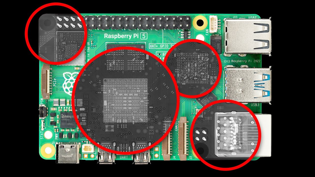 X-rays reveal Raspberry Pi 5's hidden secrets