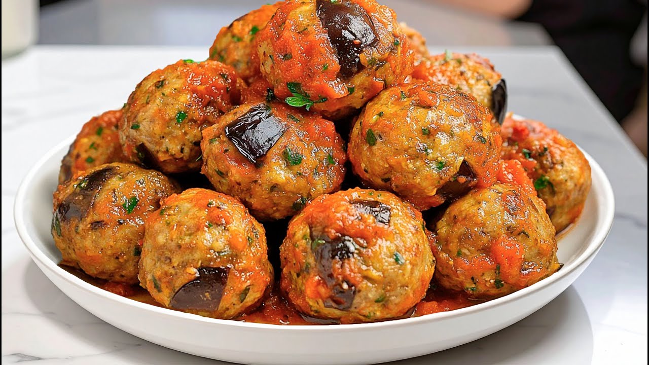 Баклажаны, которые сводят всех с ума! Лучший рецепт из баклажанов! Баклажановые фрикадельки