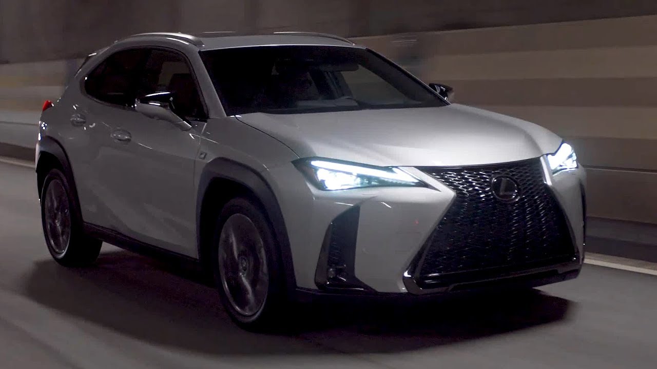2019 Lexus UX 200 F Sport | Platinum Silver | Driving, Interior, Exterior (US Spec)