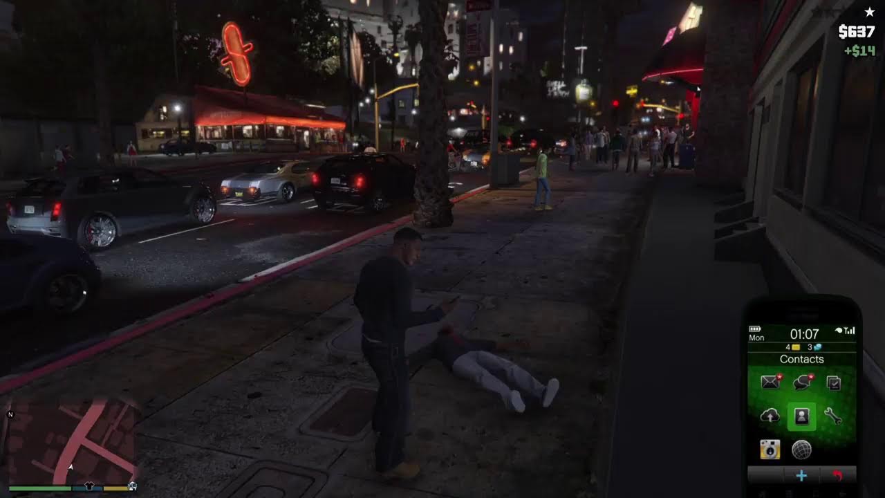 playing GTA 5 to see, I can finish all of the missions.