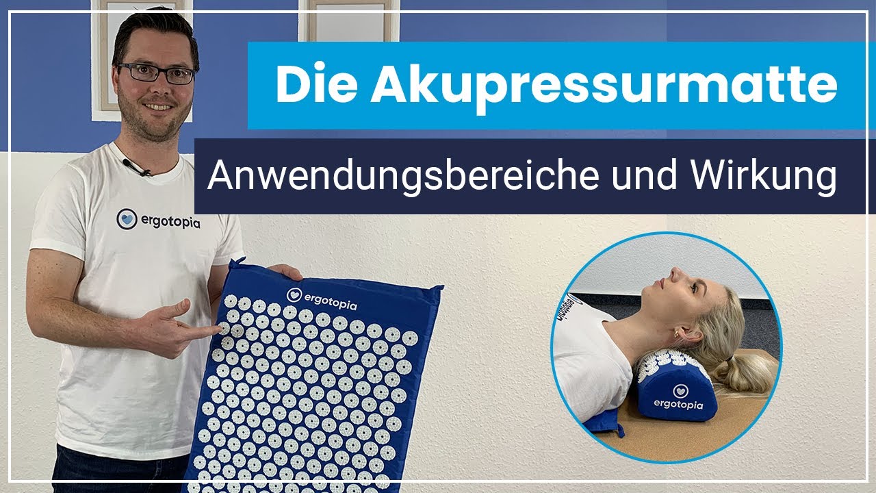 Akupressurmatte  -  Wohltuende Anwendung & Wirkung | Dein Helfer bei Verspannungen