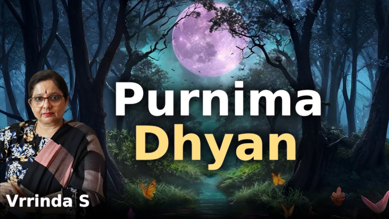 Holi Purnima Ratri Dhyan | Powerful Full Moon Meditation for Peace & Energy&nbsp;|&nbsp;By&nbsp;Vrrinda&nbsp;S