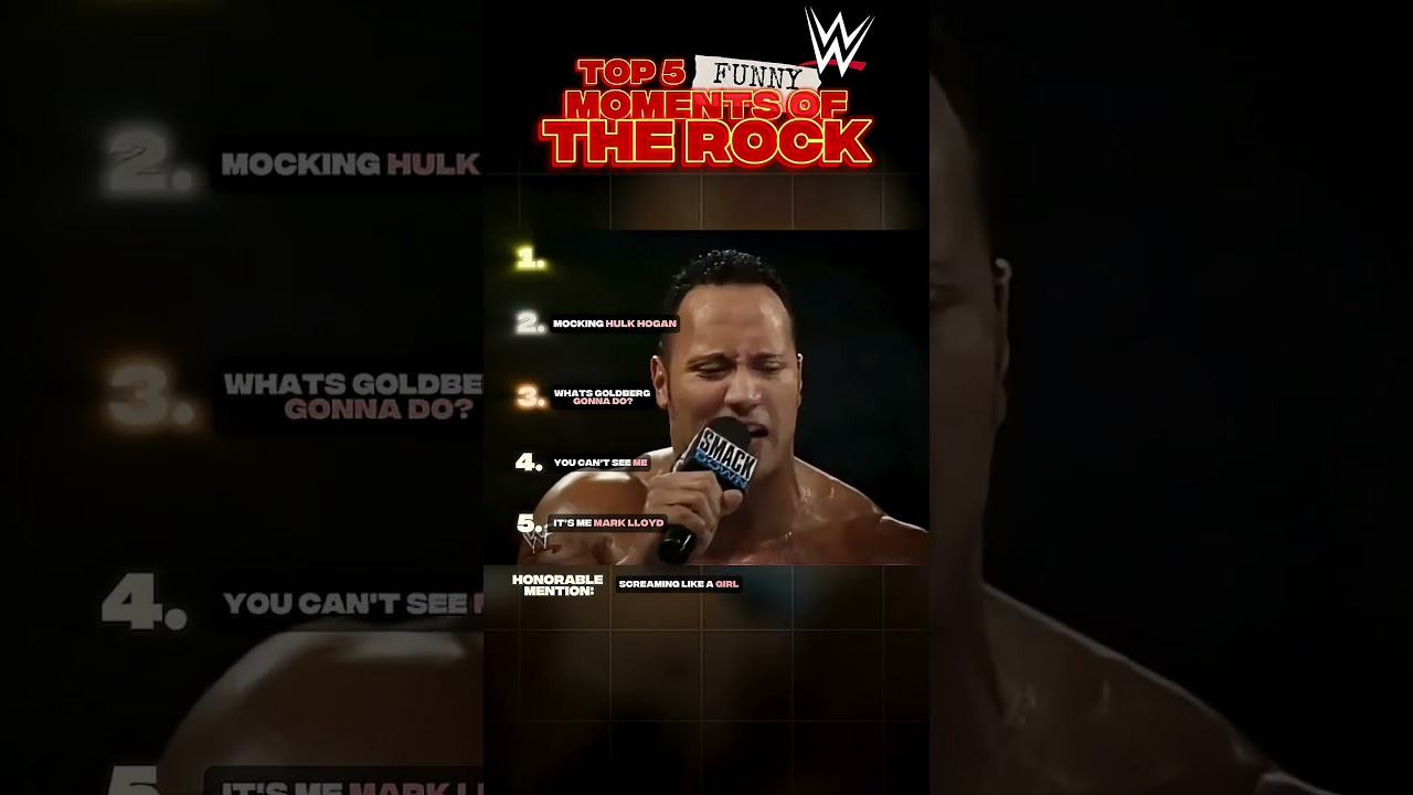 Ranking The Rock&rsquo;s Funniest WWE Roasts