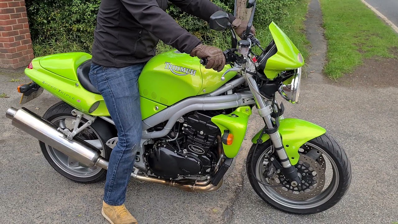 1999 TRIUMPH 955i SPEED TRIPLE TEST RIDE.
