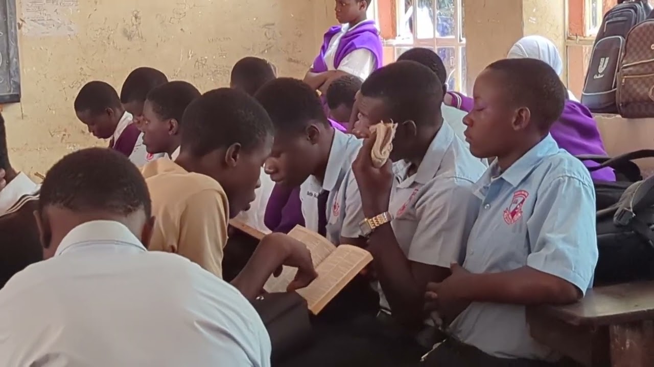 My outreach to my former school Kololo High School Kampala 