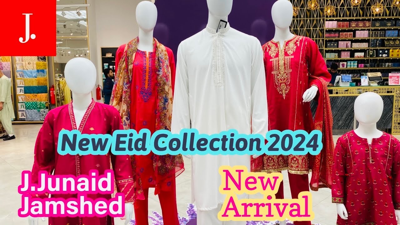 J.Junaid Jamshed | Latest Eid Collection 2024 | New Arrival | Afsheen Jahangir