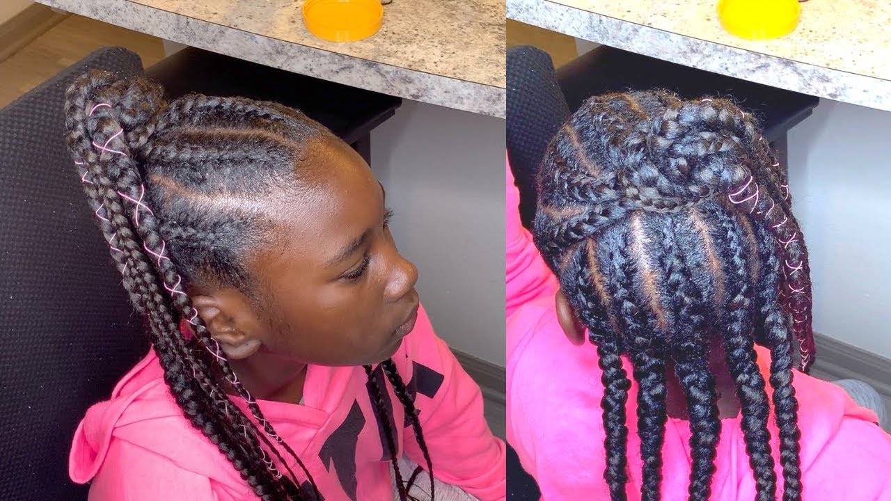 Kids Braided Hairstyles Tutorial