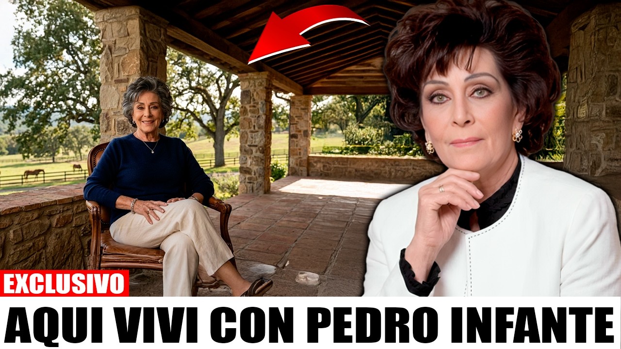 Asi VIVE IRMA DORANTES en su HACIENDA a los 90 años