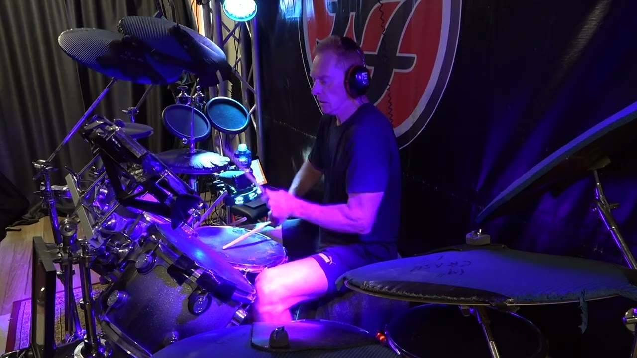 Phil Collins 'I Wish It Would Rain Down' drum cover