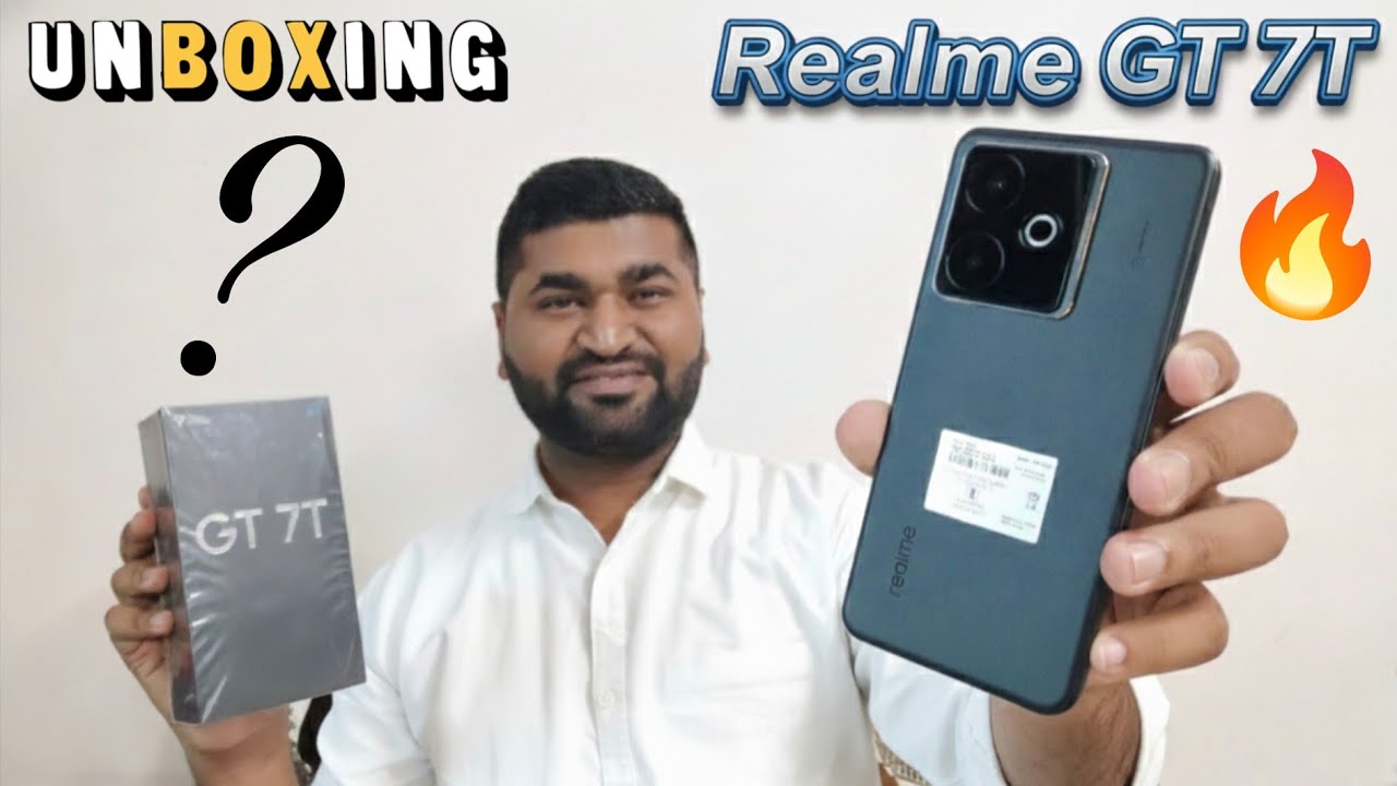 Realme GT 7T Unboxing & Review | Black Color 🔥🔥🔥