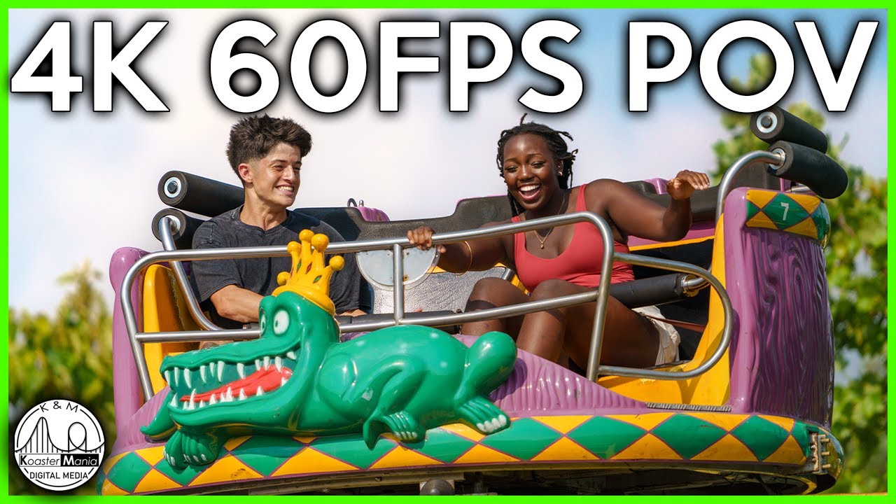 Ragin' Cajun On Ride POV | Six Flags America | 4K 60FPS | Non-Copyright | 2025