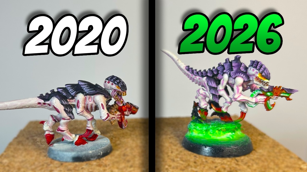 My 6 YEAR Warhammer Journey - Hive Fleet Leviathan Tutorial