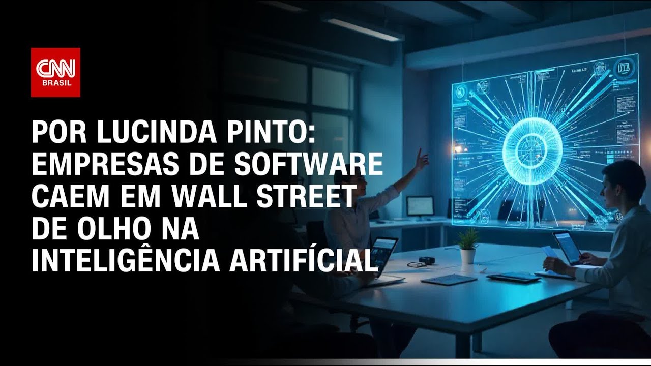 Análise: IA avança e empresas de software perdem US$ 300 bilhões em um dia | CNN PRIME TIME