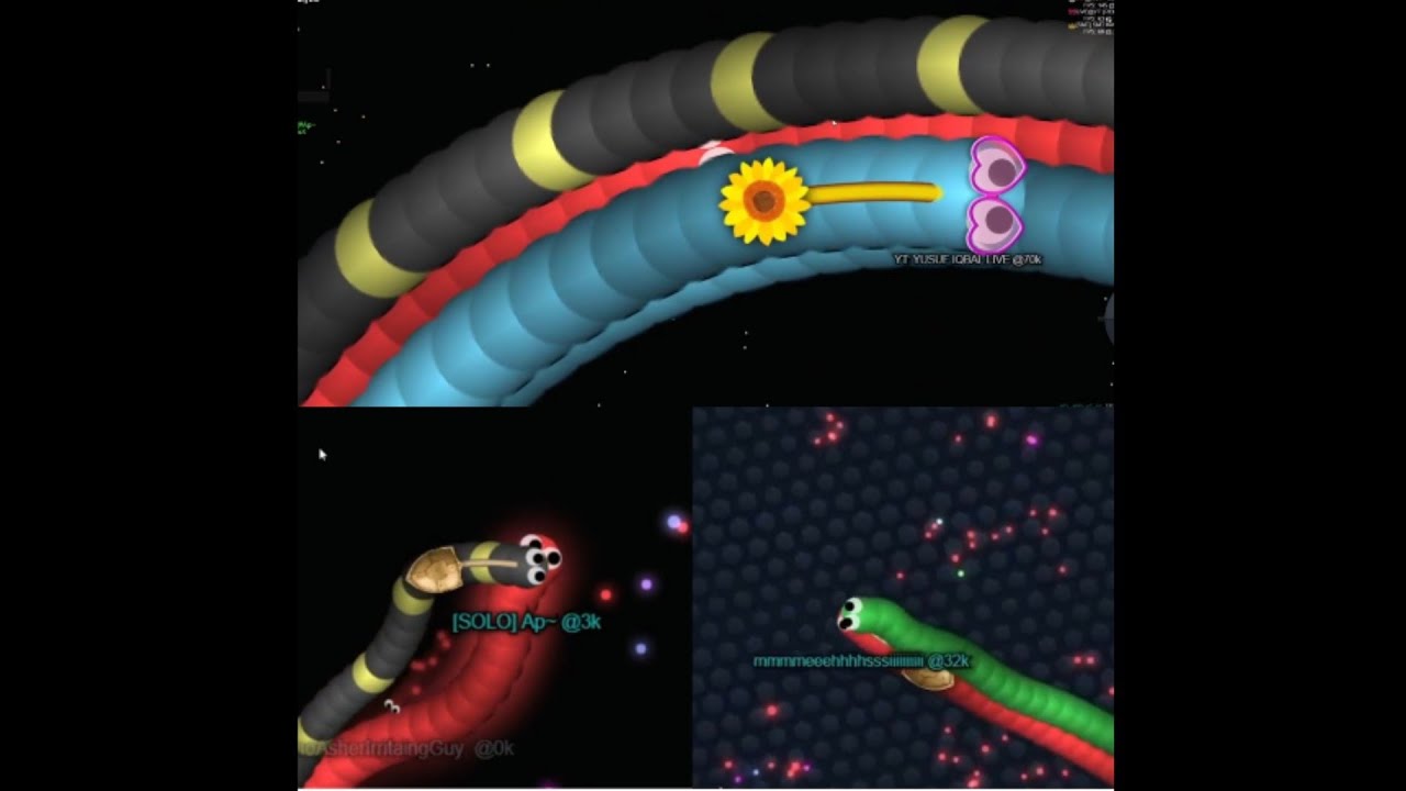 Fun Squeeze And Headfights In Bot Storm🔥 | SLITHER.IO | RavenX |