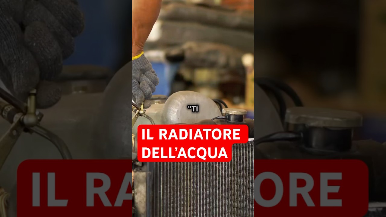 Cos&rsquo;&egrave; e a cosa serve il radiatore dell&rsquo;acqua della tua auto?#Radiatore #Auto #Motore #Raffreddamento