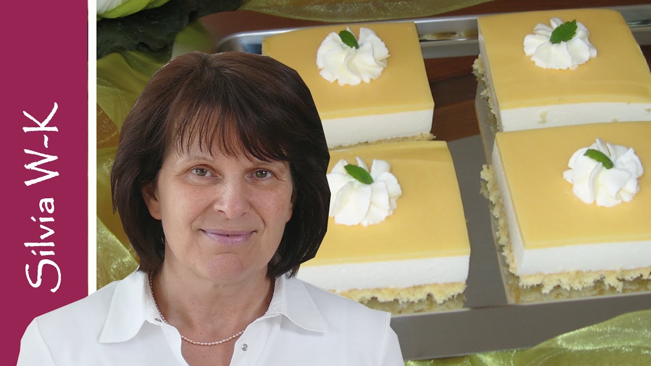 Buttermilchschnitte / Blechkuchen / Cremeschnitte lecker, leicht, fruchtig