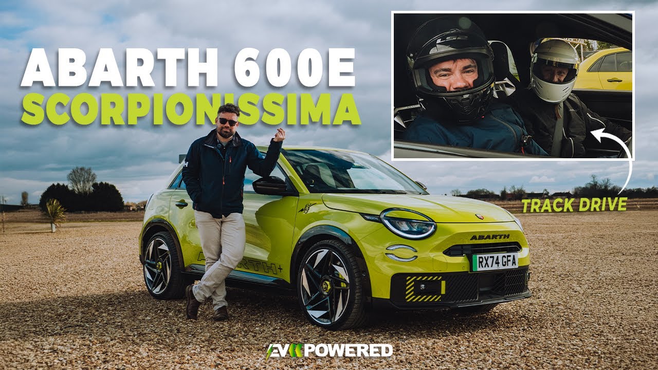 Abarth 600e Scorpionissima Review | First Drive & Track Test