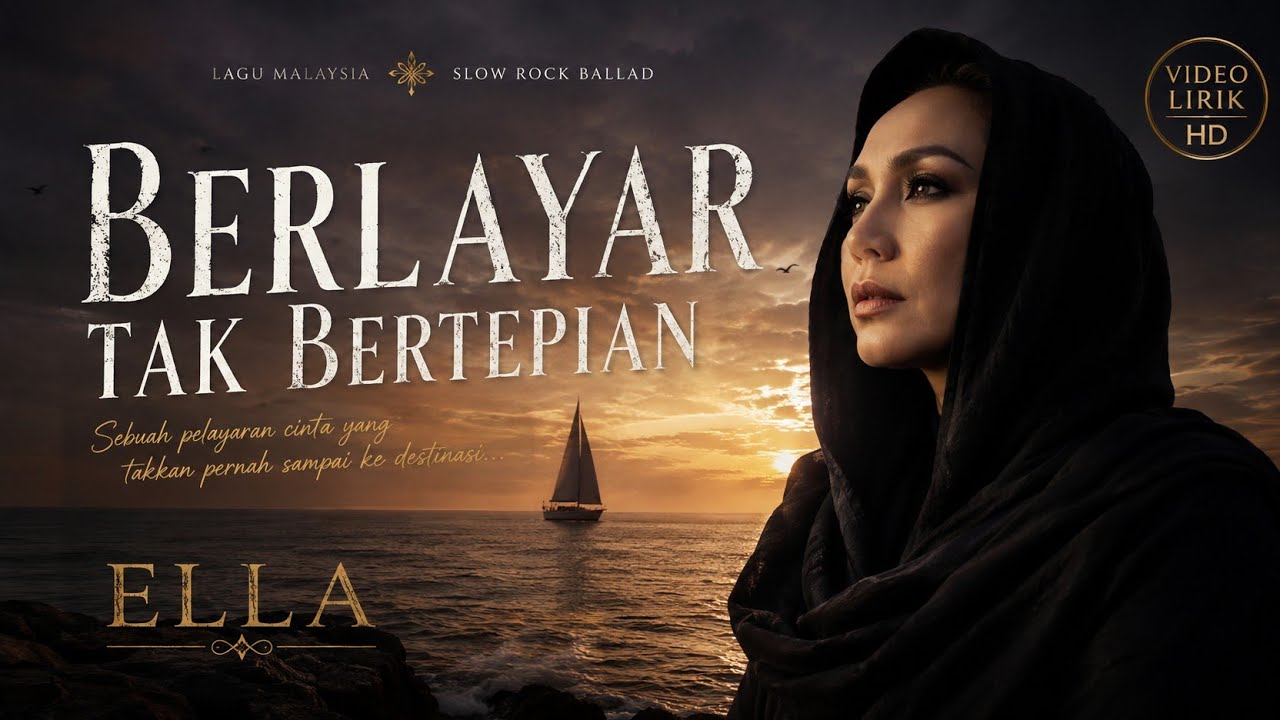 Berlayar tak bertepian -  ELLA | Cover orkestra slow rock | lagu menyentuh jiwa 