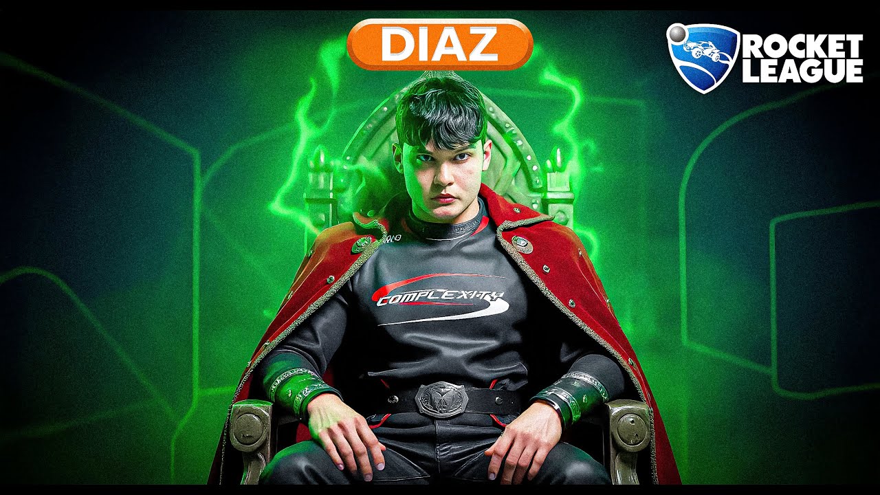 ESSA FOI A PARTIDA MAIS DIFICIL da CARREIRA do DIAZ no ROCKET LEAGUE... (major de x1 vs NWPO)