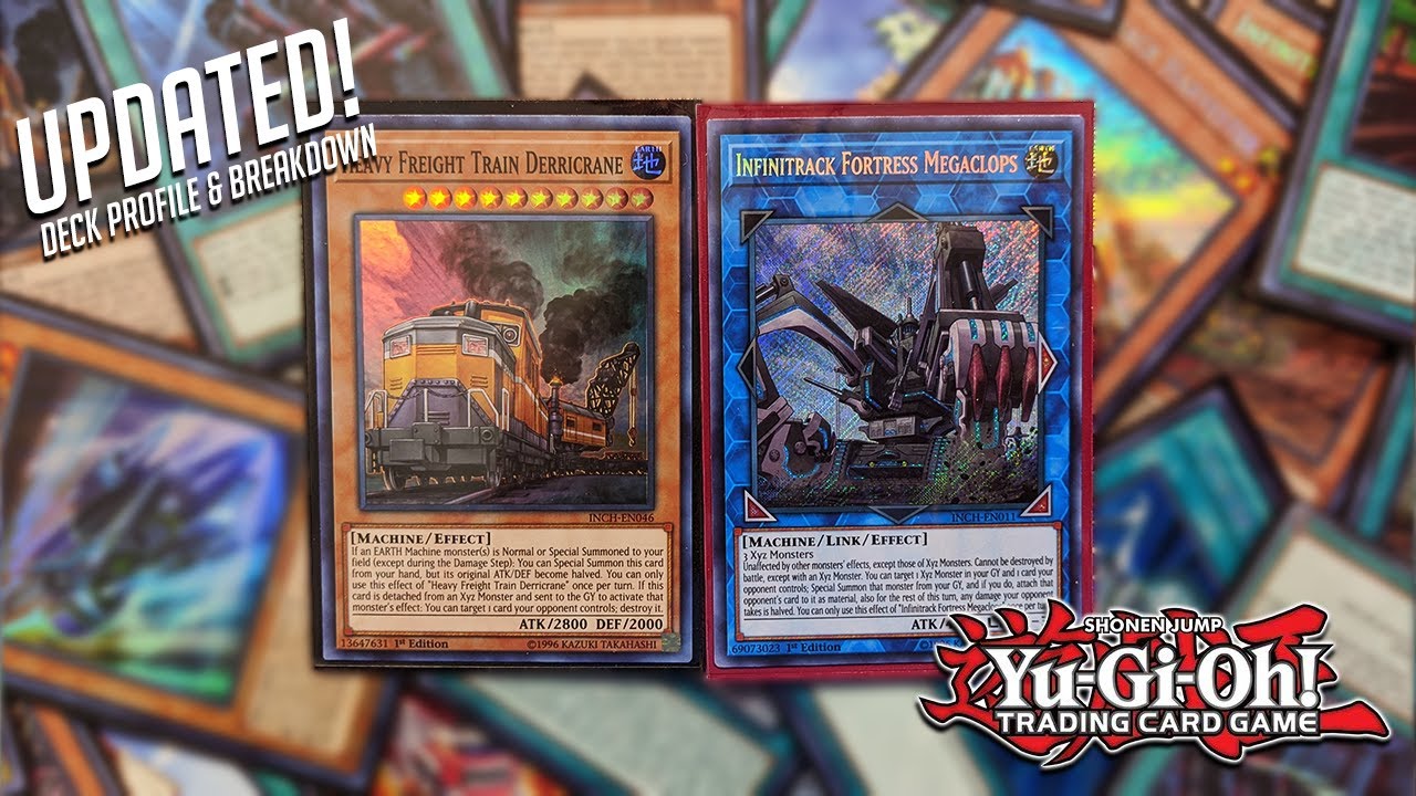 Подробный профиль и разбивка палубы поездов Yu-Gi-Oh! Infinitrack (после ETCO)