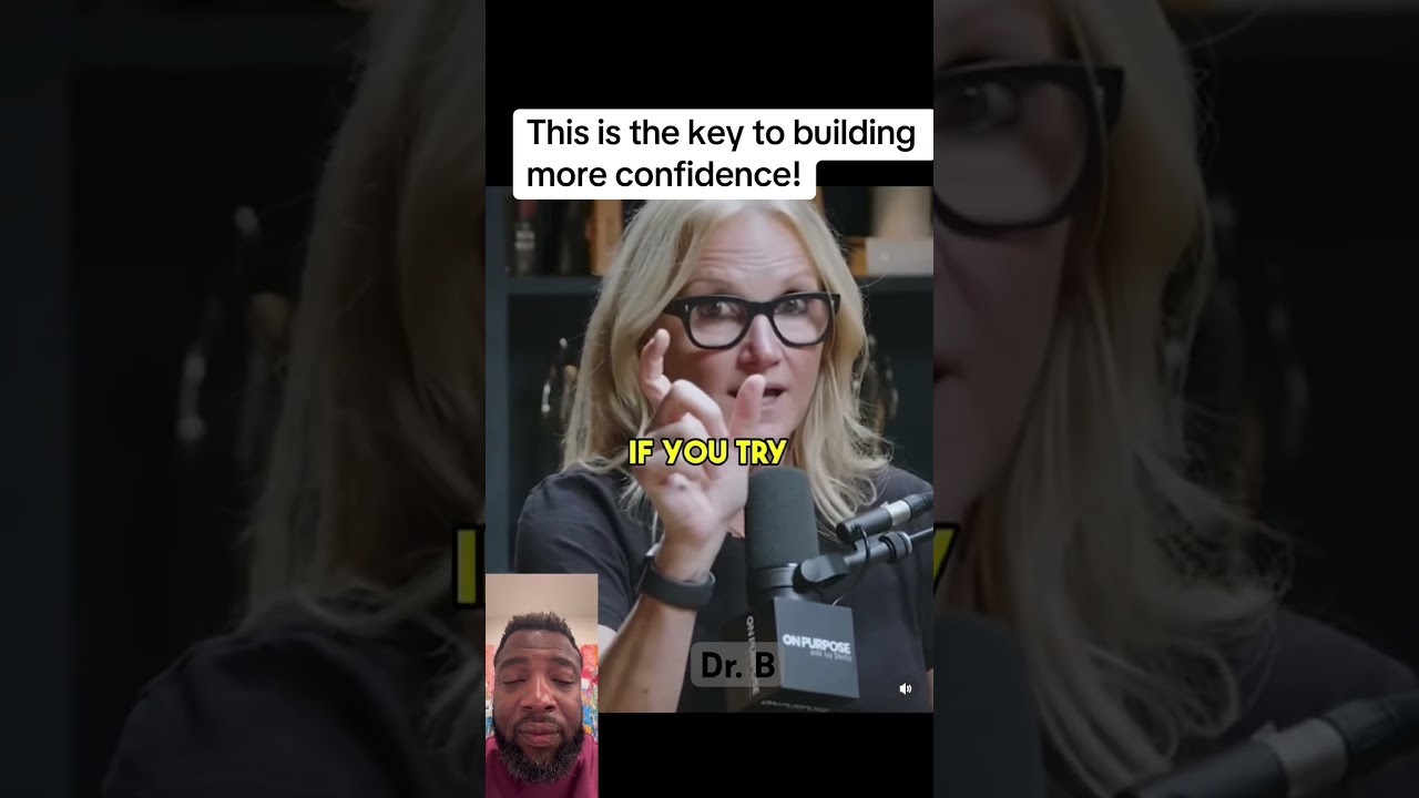 The secret to building confidence. 