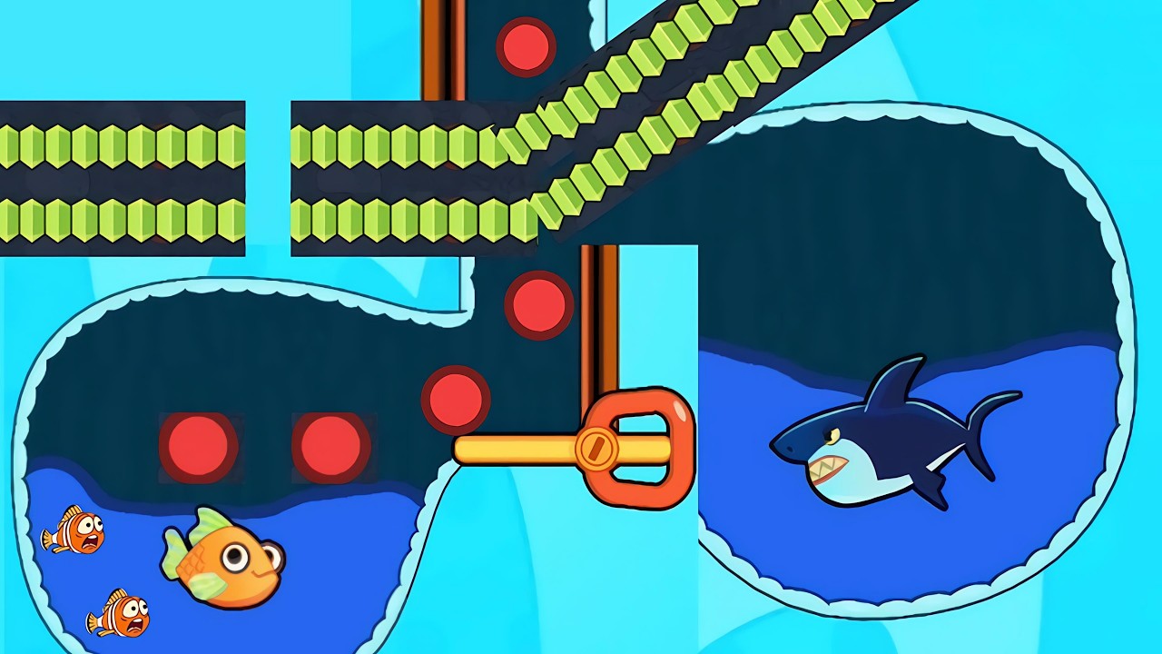 Save the Fish | Pull The Pin | Best Mobile Puzzle Game | Android Gameplay Walkthrough | Part 217