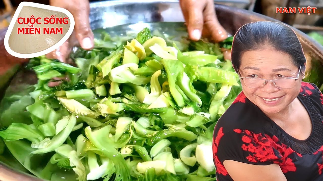 Làm kim chi cải sậy ngon chỉ trong 3 ngày – Món ngon ngày tết  - Nam Việt 846