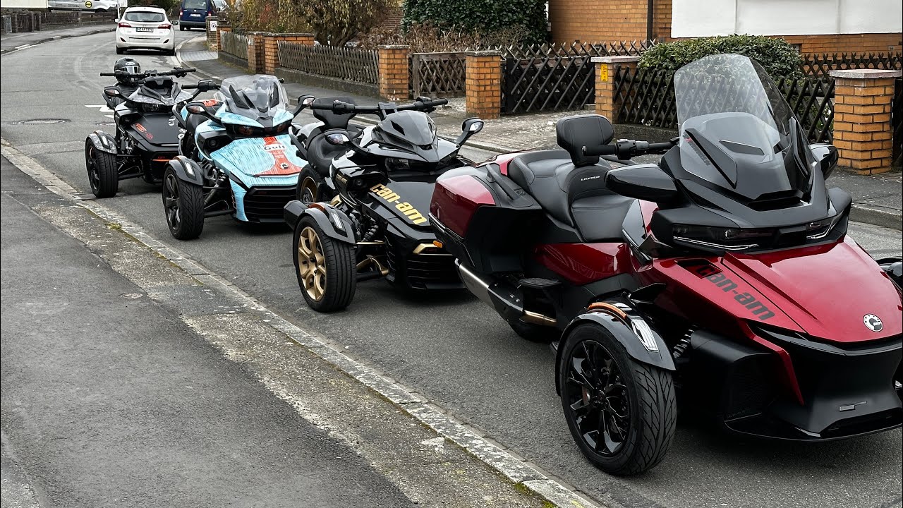 Can Am Spyder, nur mal auf ein Kaffee