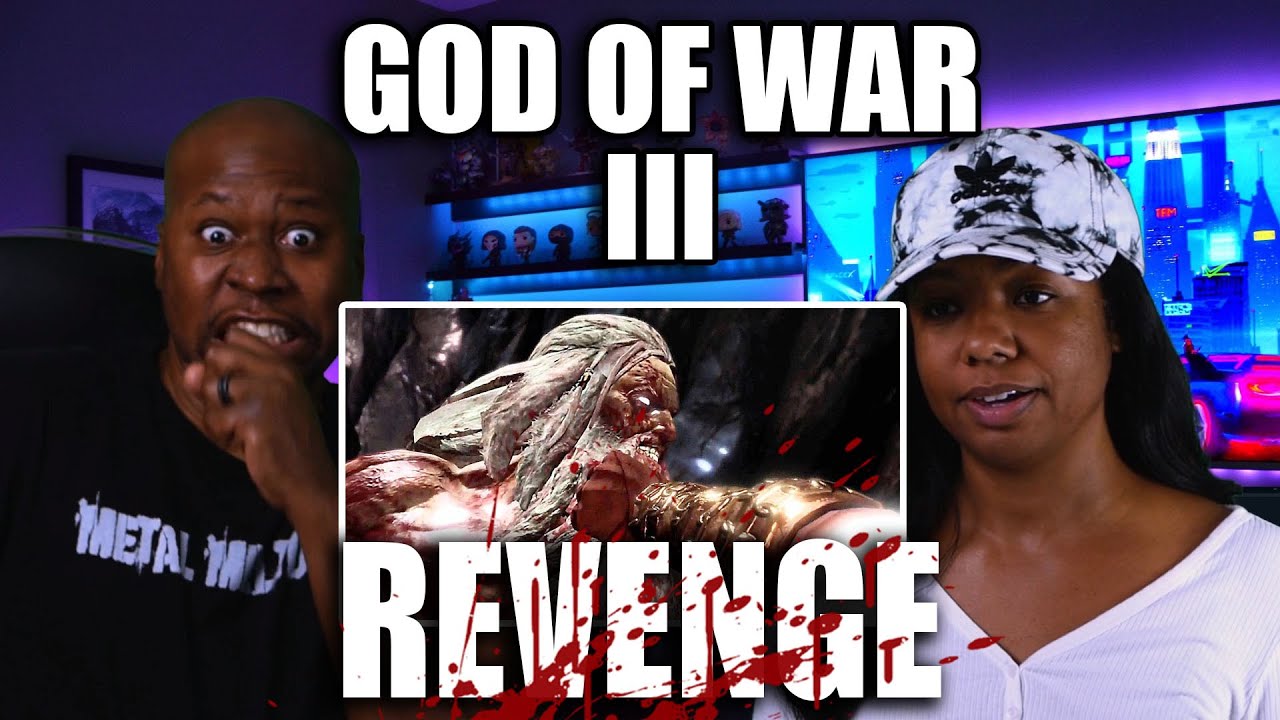 Реакция пары на финал God of War 3 — Кратос обходит Зевса (часть 14)