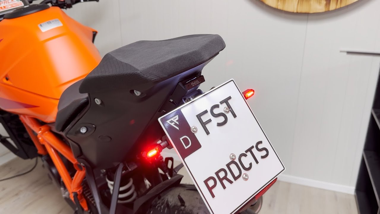 Tutorial Fast Plate Street KTM 1390 Super Duke R