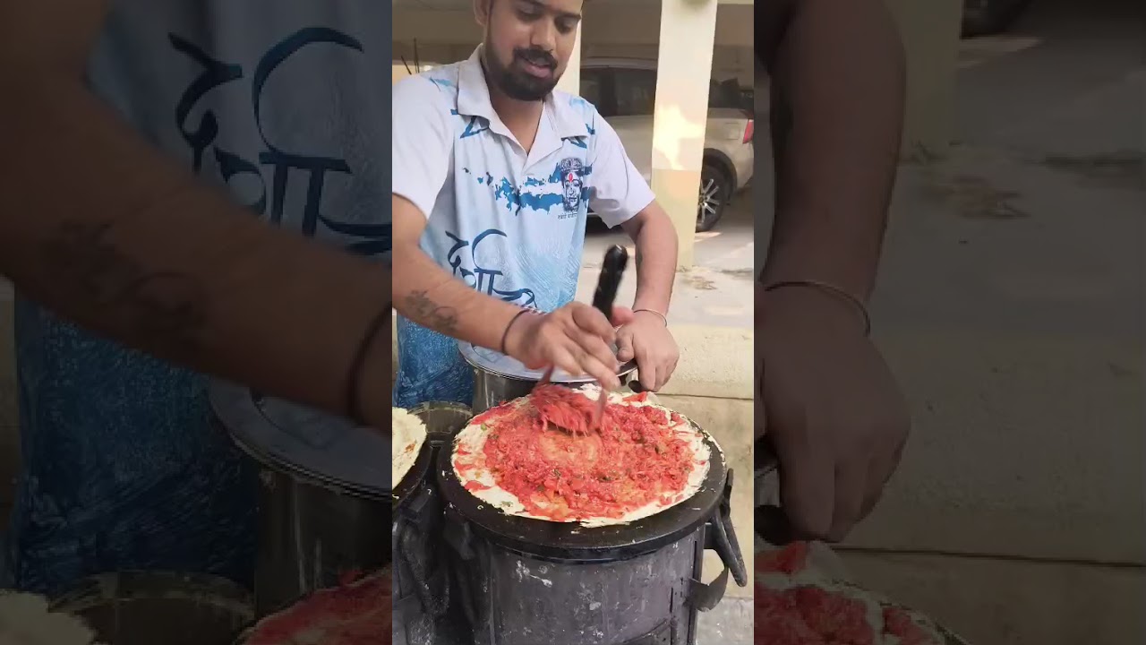 Pav bhaji chij Dosa recipe 