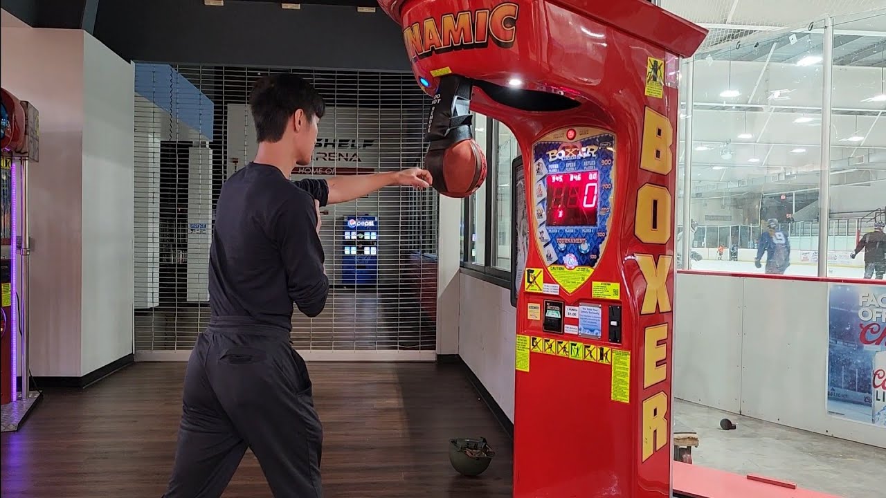 Boxing Machine - How Hard Can You Punch?