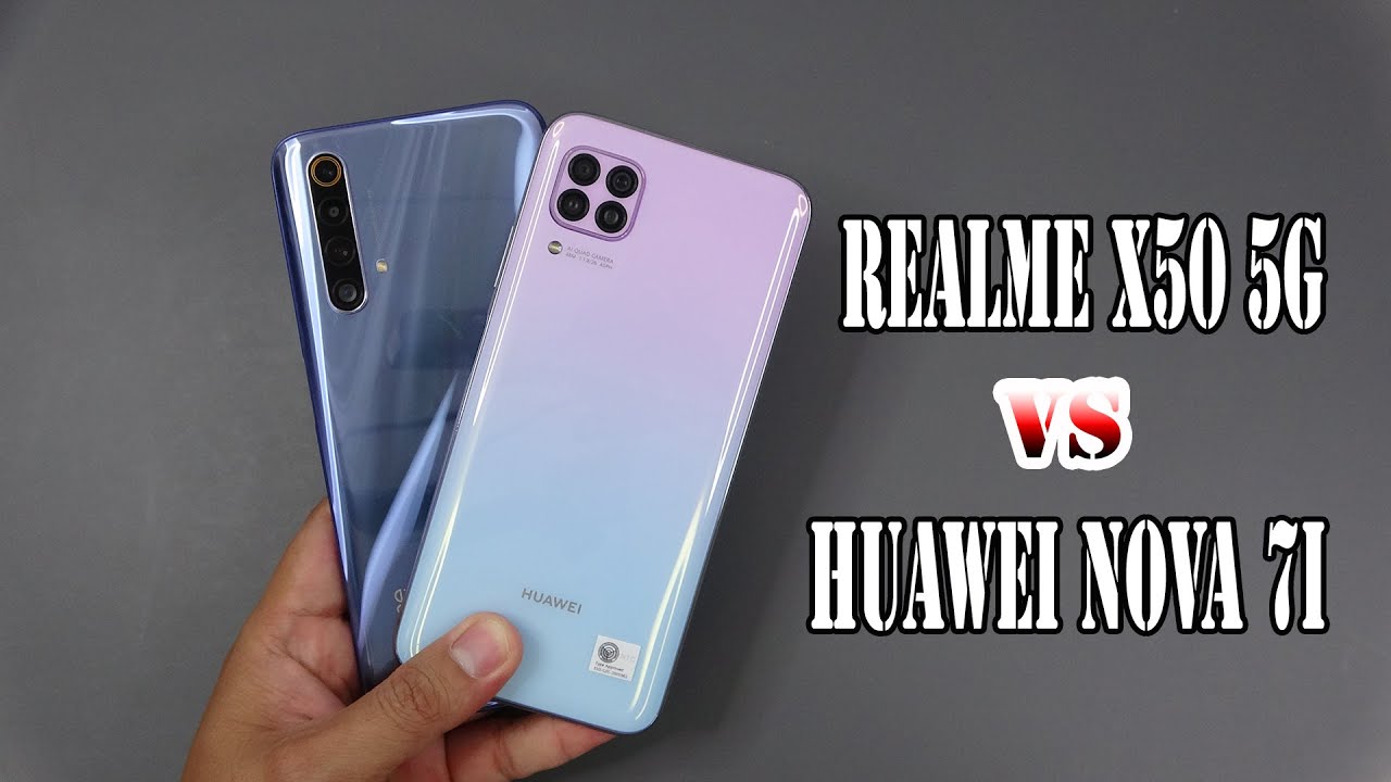 Realme X50 5G vs Huawei nova 7i | SpeedTest and Camera comparison