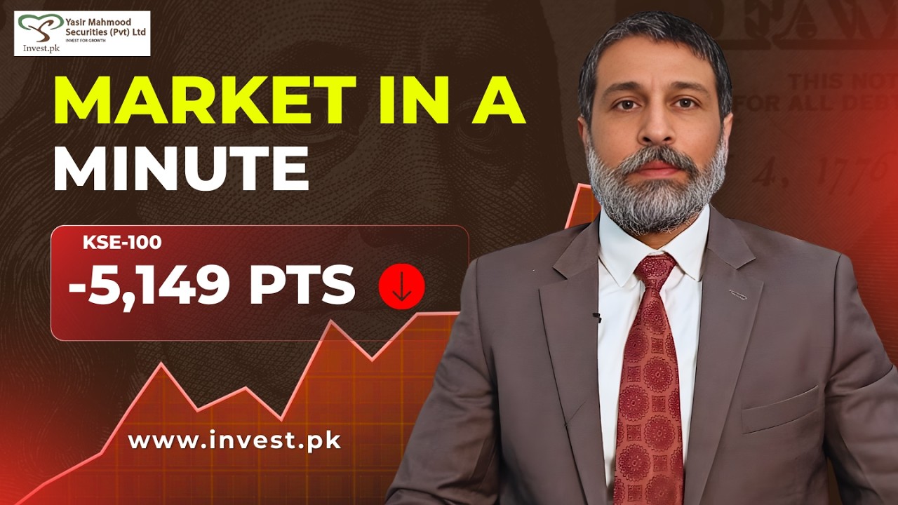 Why Did KSE-100 Drop 5,149 Points Today? | Yasir Mahmood Securities
