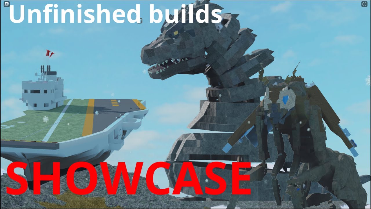 Showcasing my good but UNFINISHED builds | Roblox plane crazy