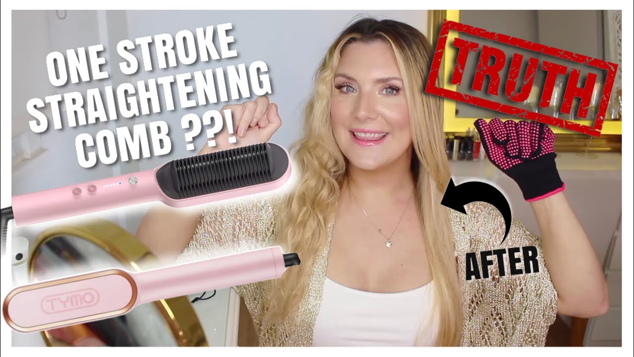 ONE STROKE STRAIGHTENING COMB ??! REALLY?!