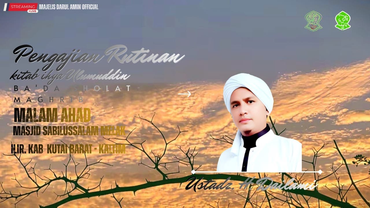 LIVE | SABTU 31/ JAN / 2026 | PENGAJIAN SABTU BA’DA MAGRIB | G. H. DAILAMI | MESJID SABILUSSALAM