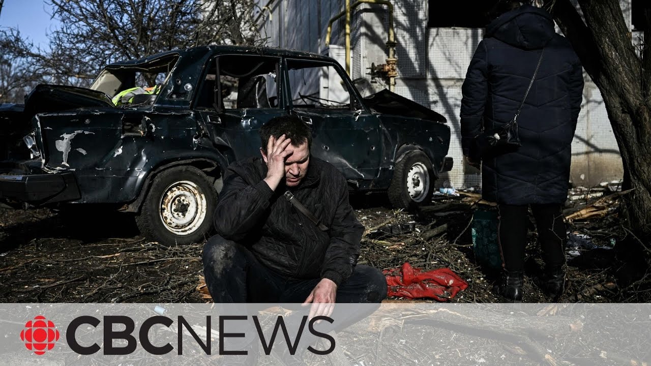 Russia attacks Ukraine as explosions heard across the country
