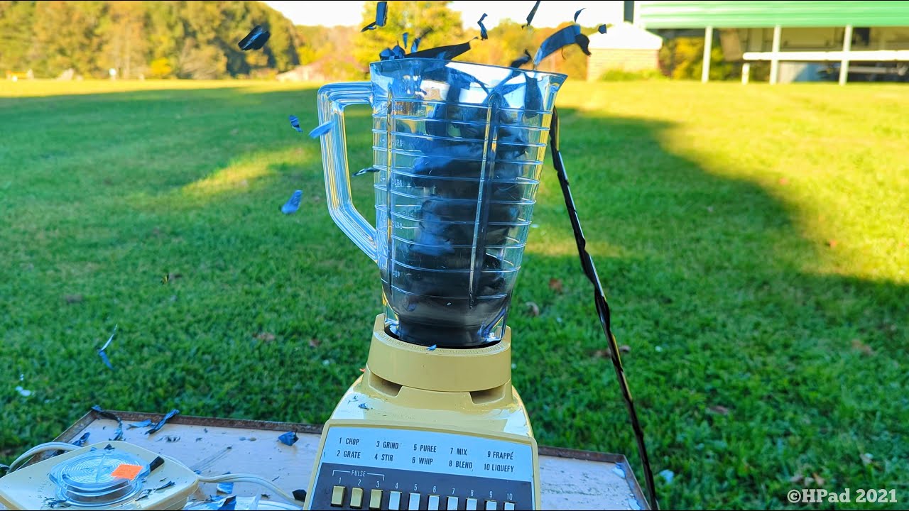 Montgomery Ward 10 Speed Blender Destruction